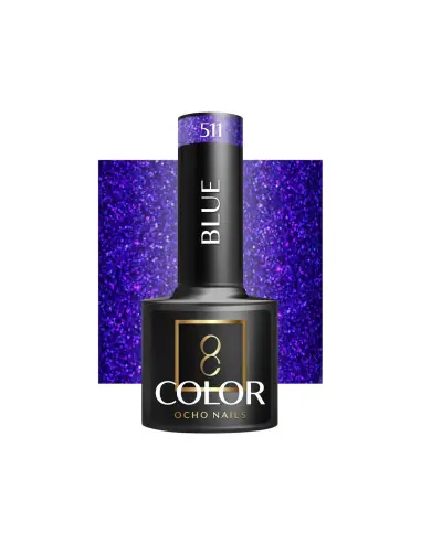 OCHO NAILS Blue Hybrid Nail Polish 511 - 5 g