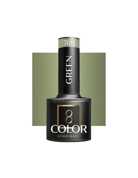 OCHO NAILS Lakier hybrydowy green 709 -5 g 