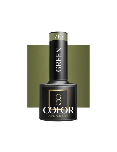 OCHO NAILS Lakier hybrydowy green 710 -5 g 