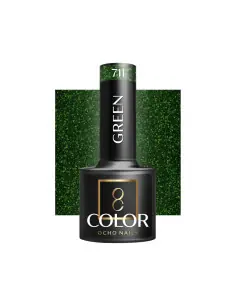 OCHO NAILS Hybride nagellak groen 711 -5 gr