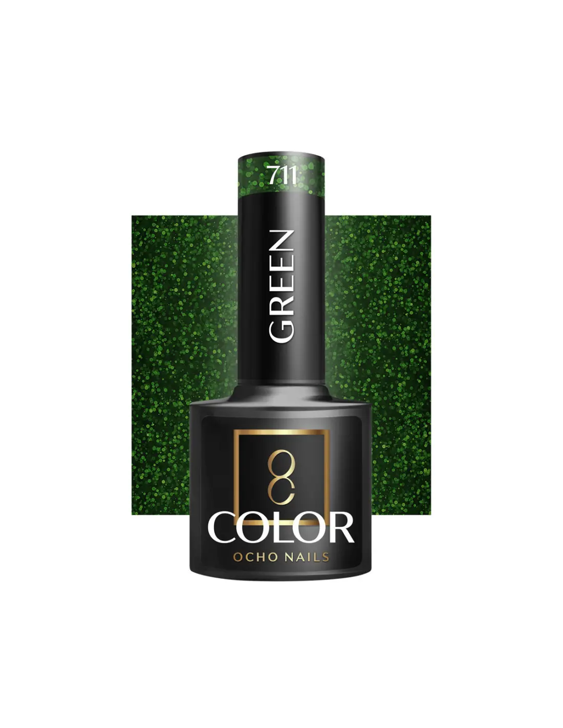 OCHO NAILS Smalto ibrido verde 711 -5 g