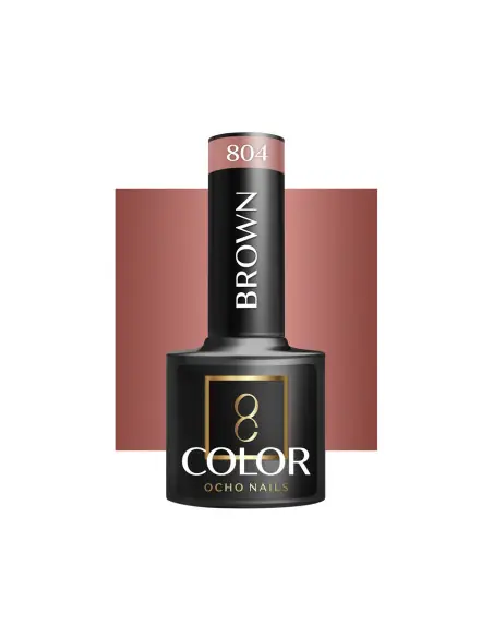 OCHO NAILS Hybride lak bruin 804 -5 gr