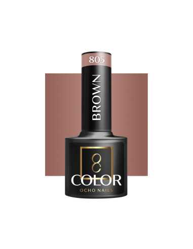 OCHO NAILS Hybrid Brown Polish 805 -5g