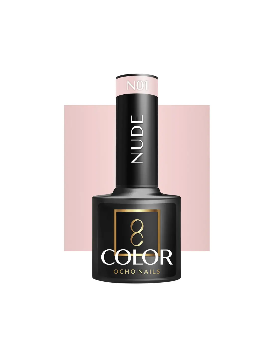 OCHO NAILS Gel Esmalte Nude N01 -5 g