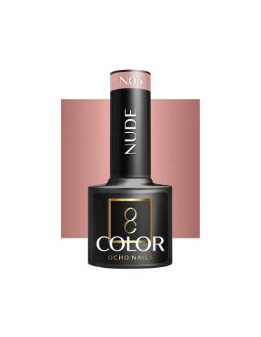 OCHO NAILS Vernis à Ongles Hybride Nude N05 -5 g