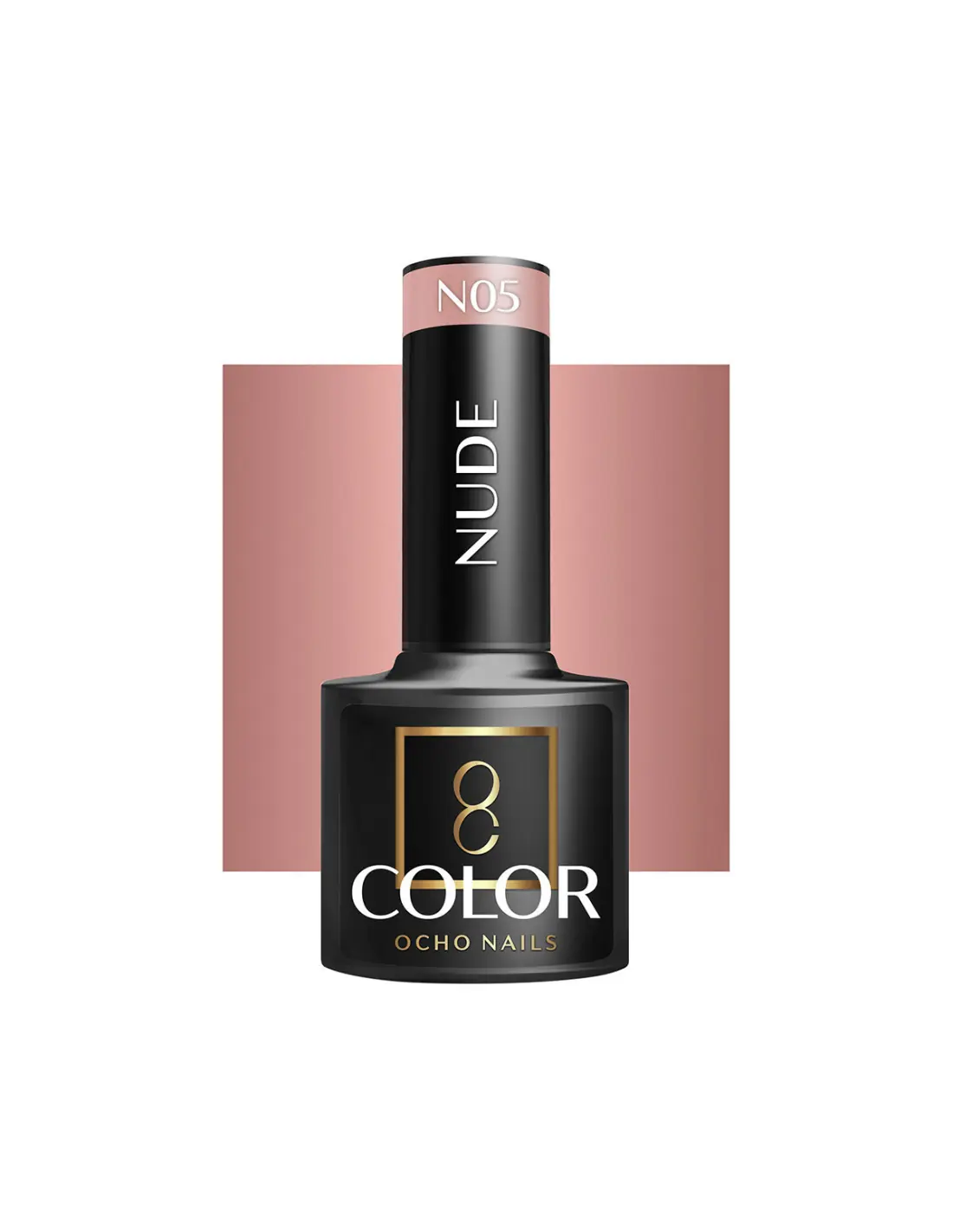 OCHO NAILS Vernis à Ongles Hybride Nude N05 -5 g