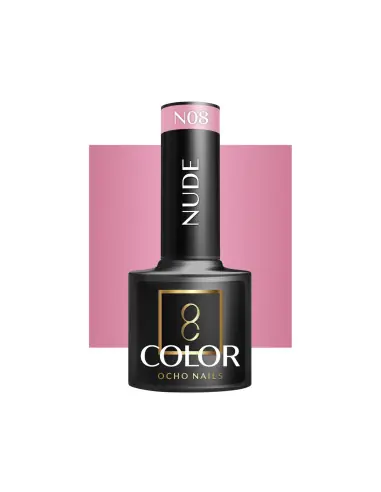 OCHO NAILS Verniz Gel Nude N08 - 5 g