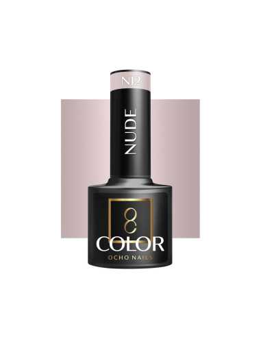 OCHO NAILS Smalto per unghie ibrido Nude N12 -5 g