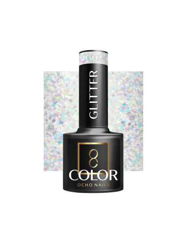 OCHO NAILS Smalto Gel Glitter G02 -5 g