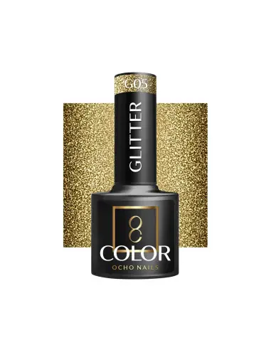 OCHO NAILS Glitzer-Gel-Nagellack G05 -5g