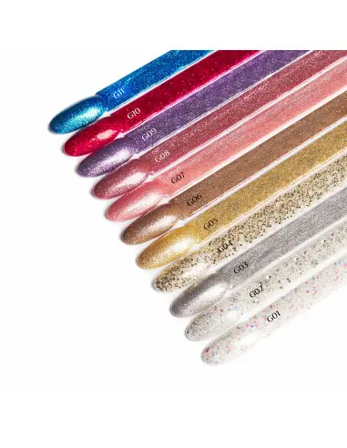 OCHO NAILS Glitzer-Gel-Nagellack G05 -5g
