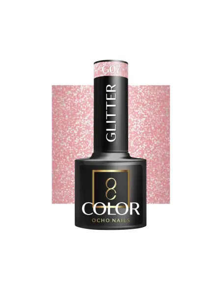 OCHO NAILS Glitter Gel Polish G07 -5 gr