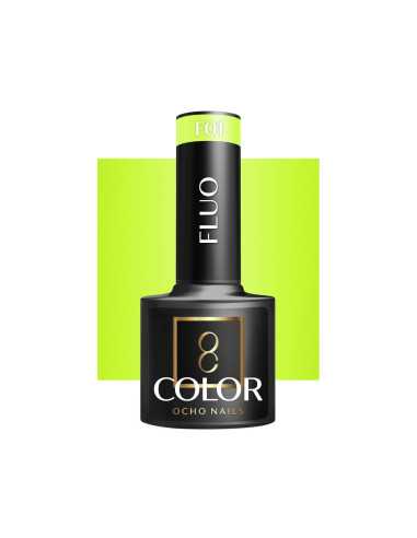 OCHO NAILS Verniz híbrido fluorescente F01 - 5 g