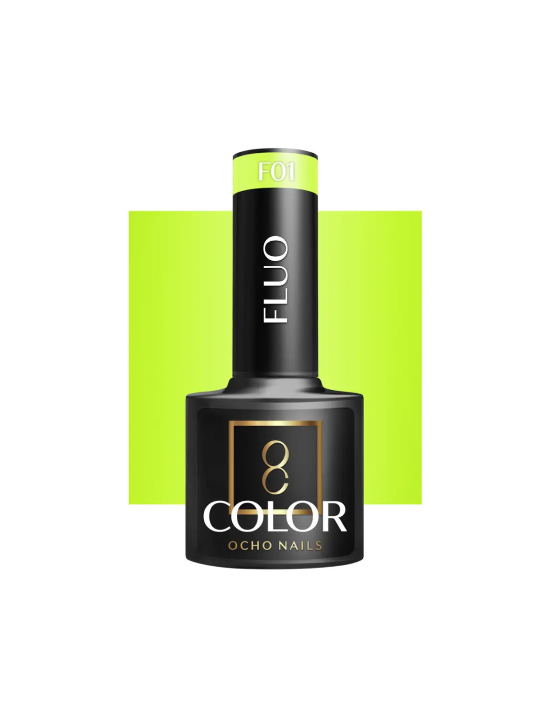OCHO NAILS Verniz híbrido fluorescente F01 - 5 g