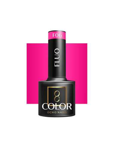 OCHO NAILS Verniz Híbrido Fluo F06 - 5 g