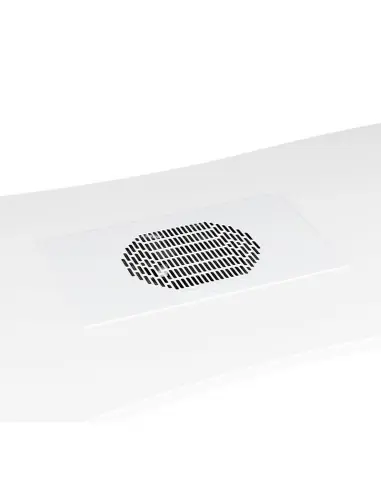 Absorbeur de poussière intégré, blanc 