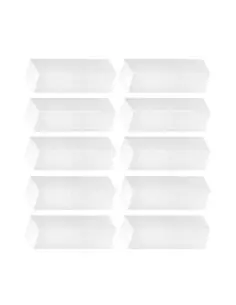 Bloc polissoir ongles blanc 10 pcs uk
