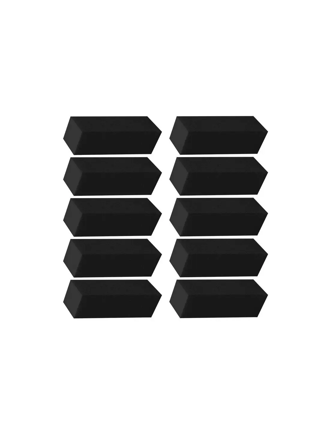 Bloc noir 10 pièces.