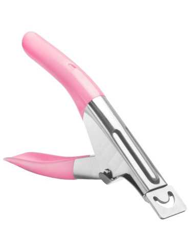 Guillotine chromée rose