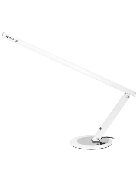 Slim 20W white desk lamp