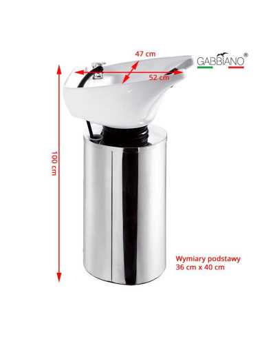 Colonne de lavage eden-rock chrome 