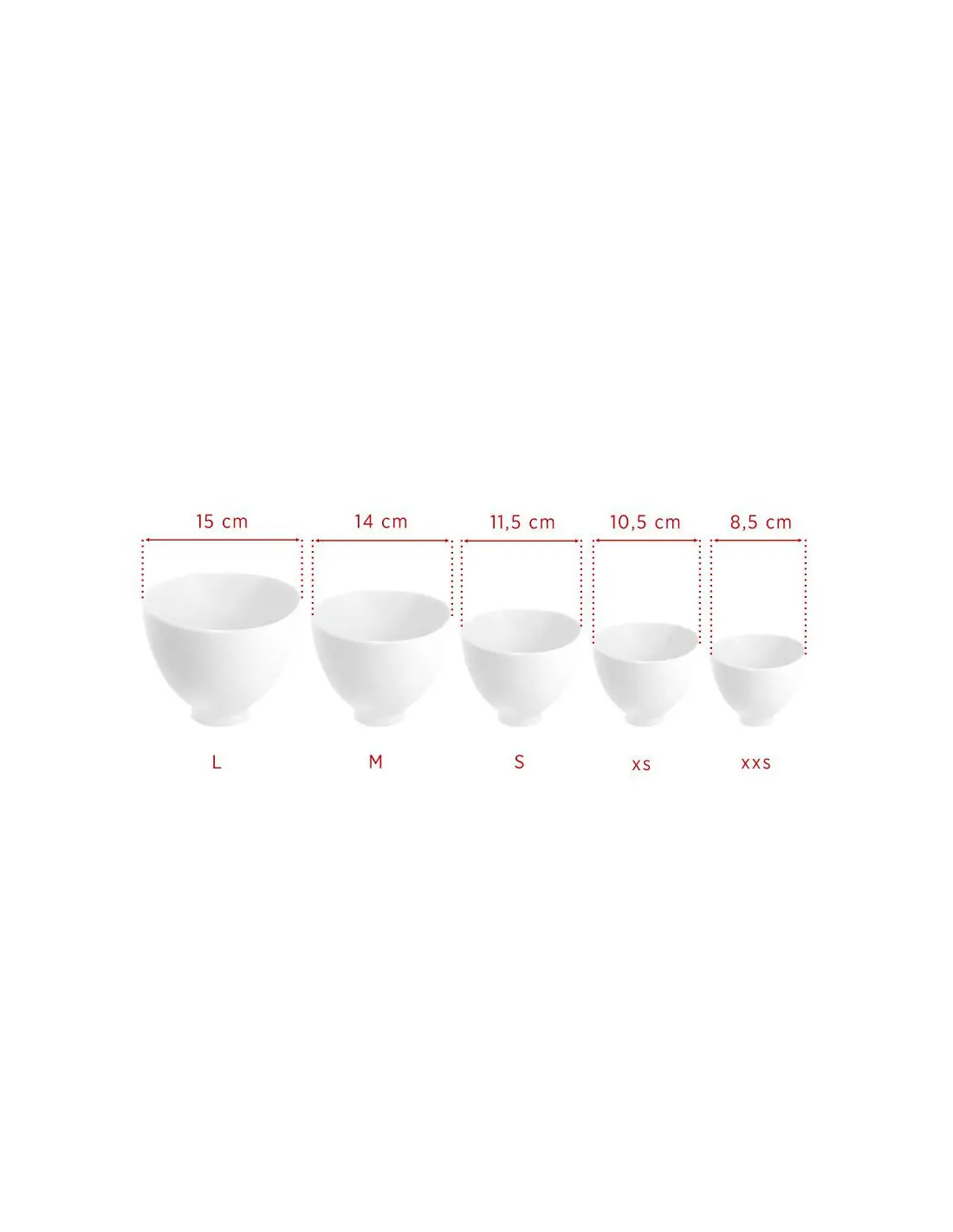 Silicone cup S