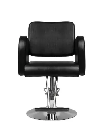 Ragusa schwarzer Friseurstuhl {attributes}
