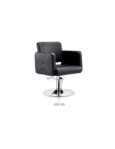 FAUTEUIL DE COIFFURE BRESCIA NOIR 
