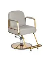 Acri gouden kappersstoel - beige {attributes}