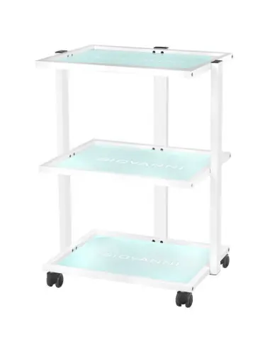 Sillón cosmético 202 Basic + mesa cosmético 1040 + lámpara de aumento LED S5