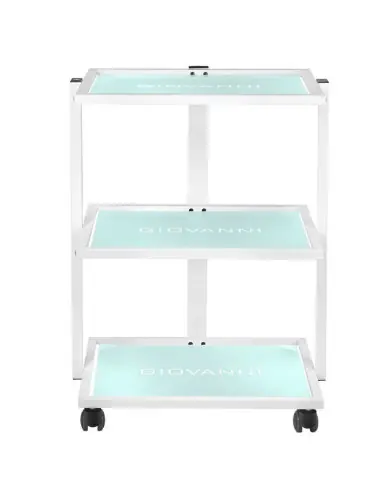 Sillón cosmético 202 Basic + mesa cosmético 1040 + lámpara de aumento LED S5