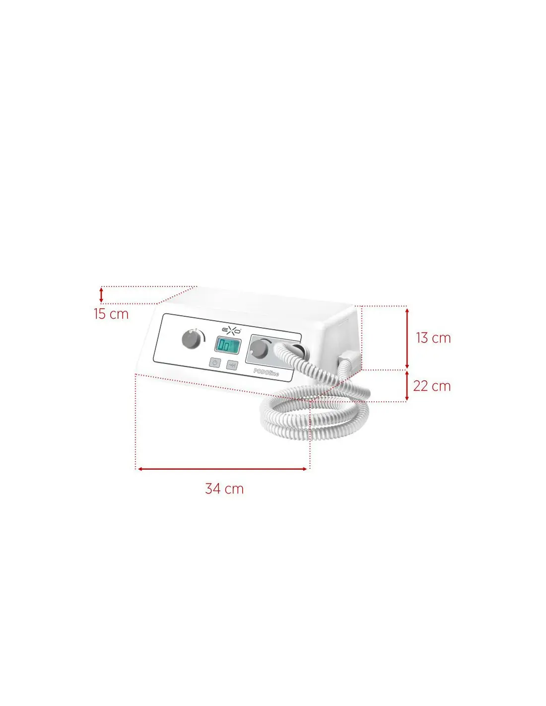 Fraiseuse podologique Exo Podo Line avec absorbeur 