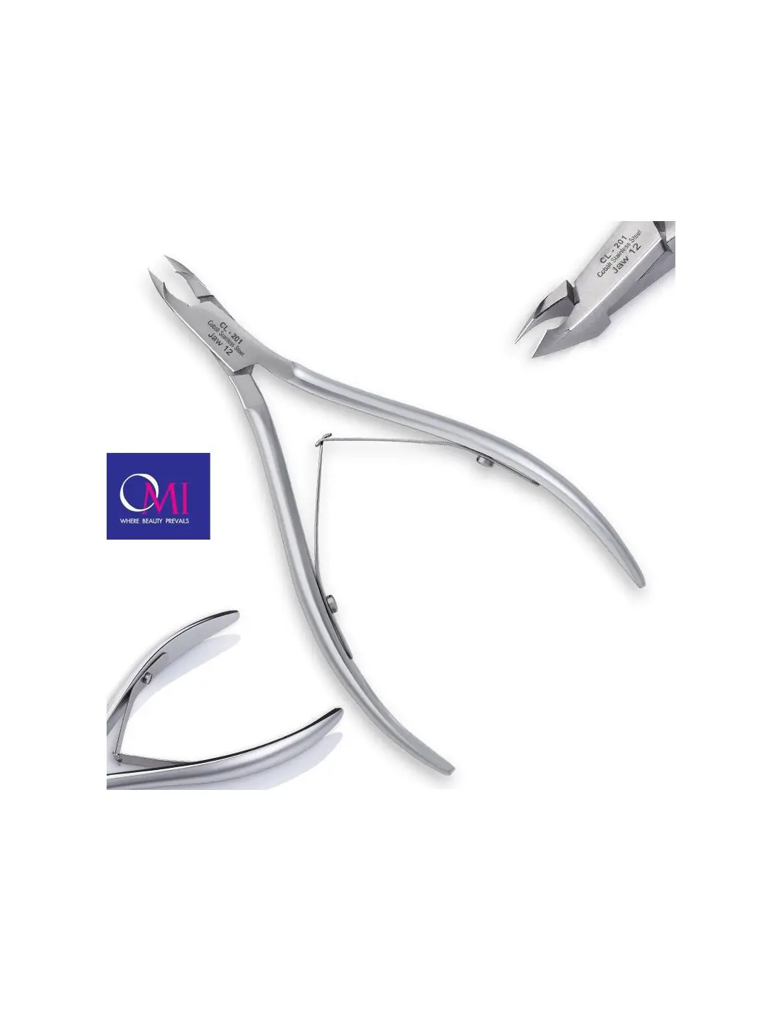 Omi pro-line CL-201 Nagelhautzange 12/4 mm Backenüberlappungsgelenk