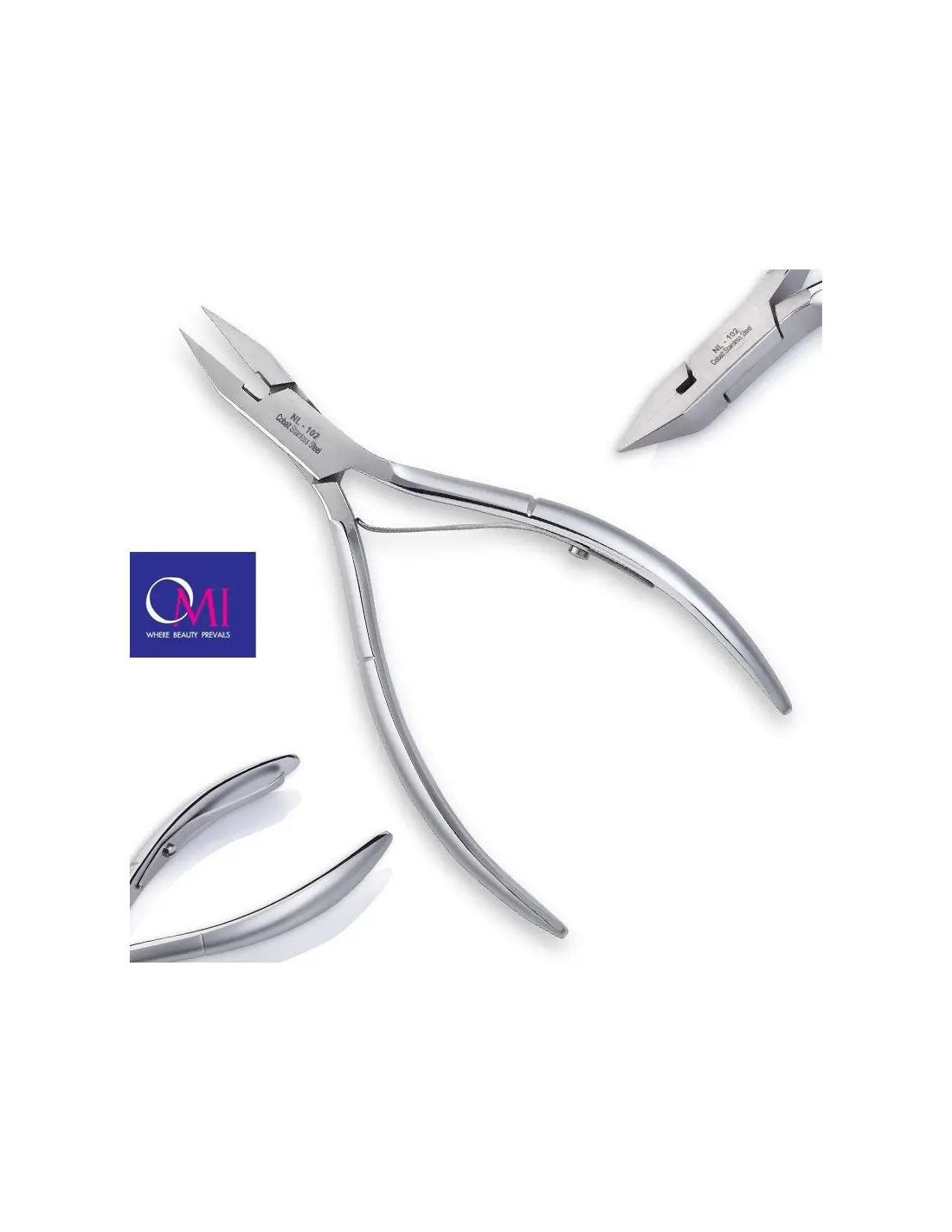 Omi pro-line cążki podo NL-102 ingrown nail nippers lap joint 