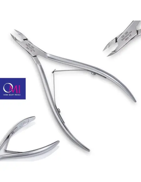 Omi pro-line CB-202 cuticle nippers 12/4 mm jaw overlap joint