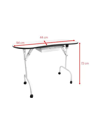 Table de manucure Professionnelle Pliante 