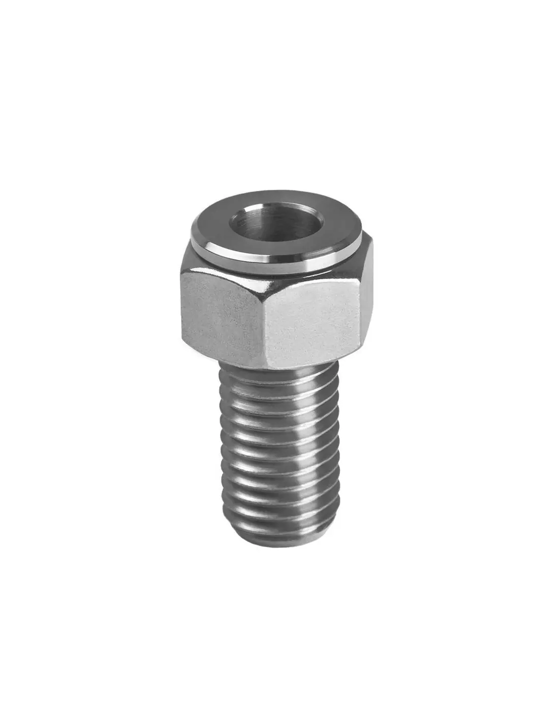 Portalámparas lupa tubo inox