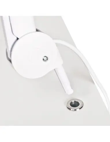 Portalámparas lupa tubo inox