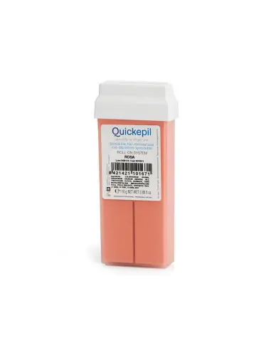Rouleau de cire à épiler Quickepil rosa rose 110 g 
