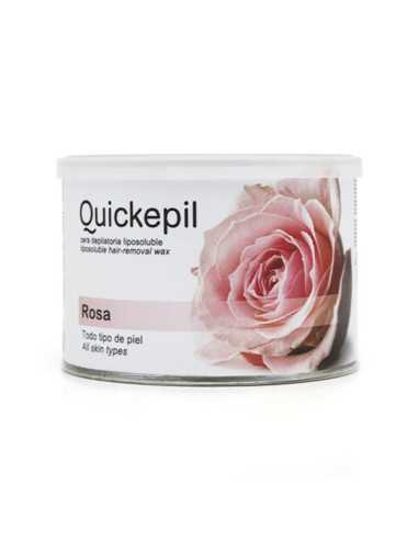 Quickepil cire à épiler rose 400 ml bidon 