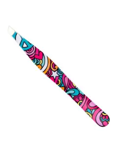 Pince à sourcils biseautée snippex couleur