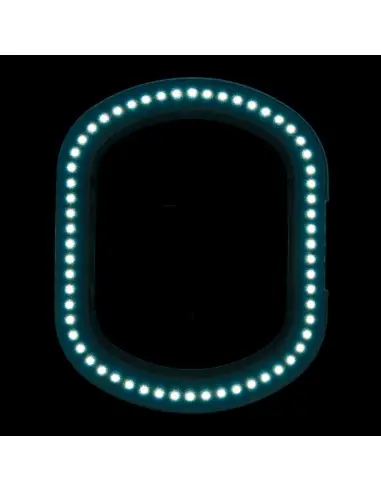 Elegante 6028 60 LED smd 5D lámpara de lupa para la mesa, ajustable intensidad de luz 