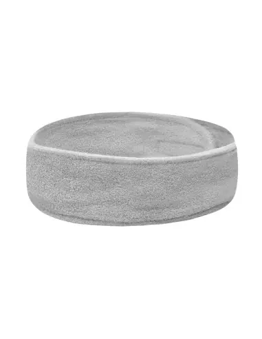 Grey terry headband