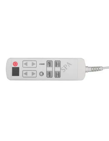 Table de Massage Électrique SPA Azzurro 815B – Bois Gris Chauffante avec LED