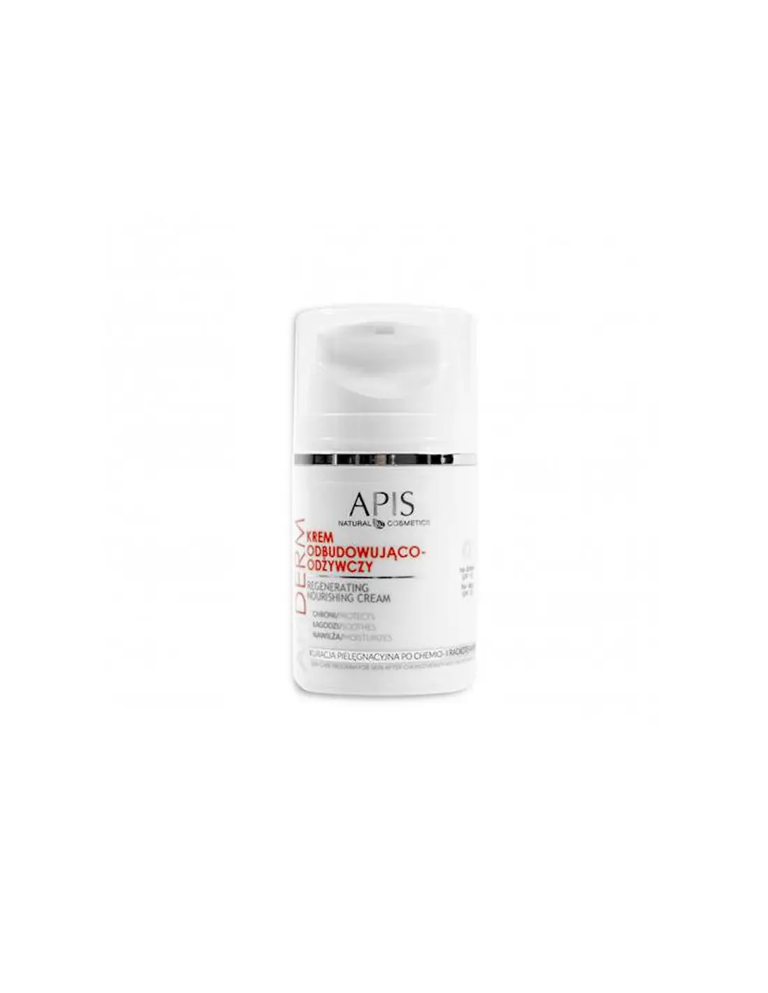 Apis apiderm crème réparatrice et nourrissante pour le lendemain de chimio et radiothérapie 50 ml 