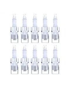 10 replacement cartridges for microneedle pen with 12 needles