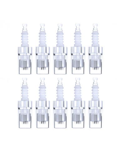 10 cartouches de rechange pour Microneedle Pen avec 12 aiguilles 