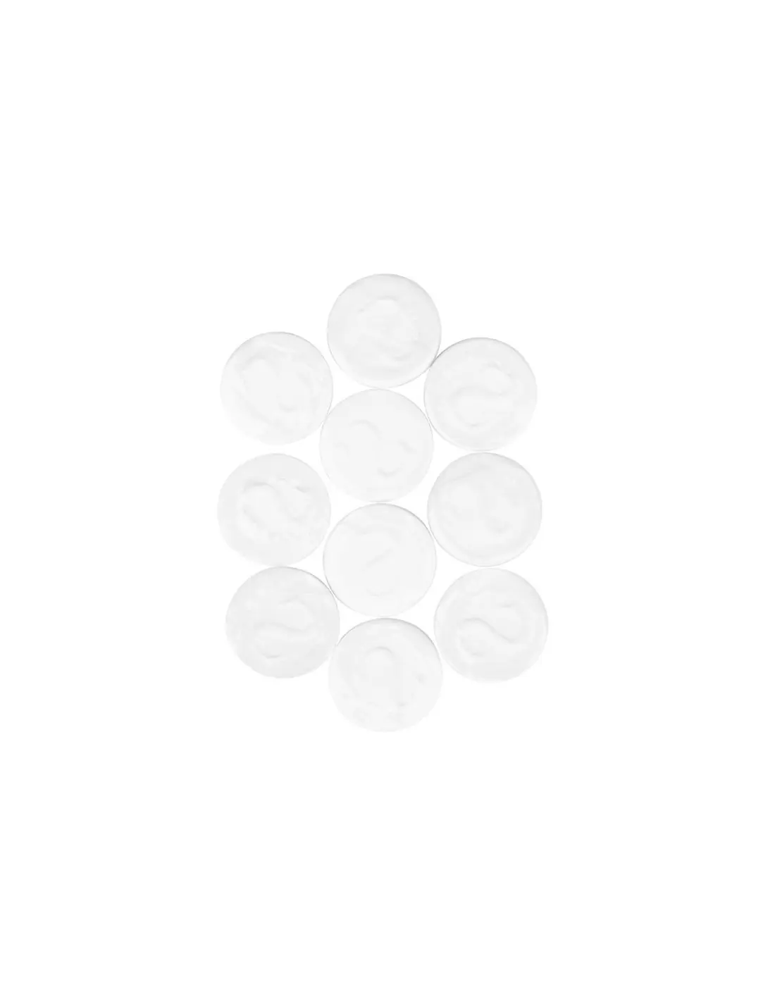 Masque jetable non tissé compressé 10 pièces 