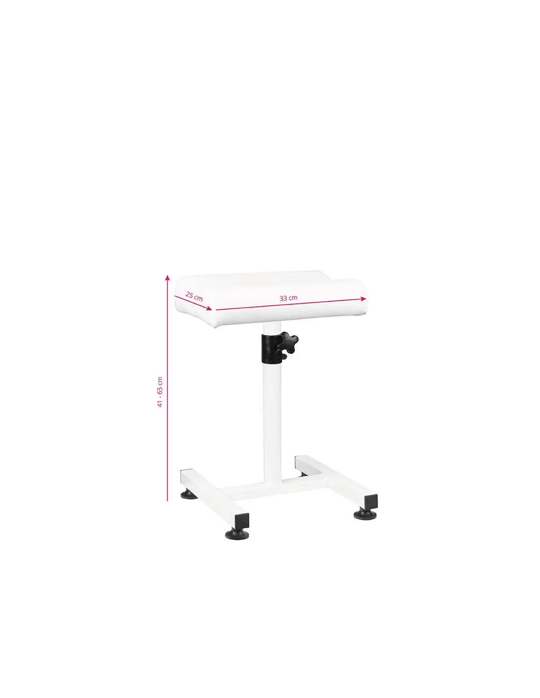Podnóżek do pedicure 108 biały 