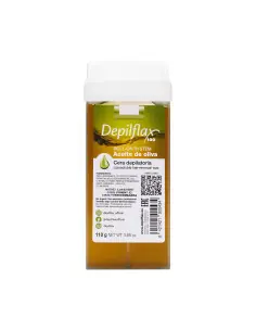 Depilflax 100 rouleau de cire à épiler olive 110 g